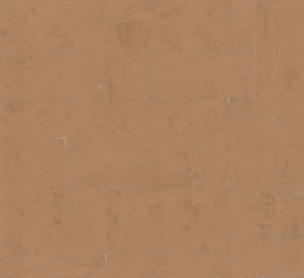 Hookedonwalls Terra Cotta Print 3 42118 behang