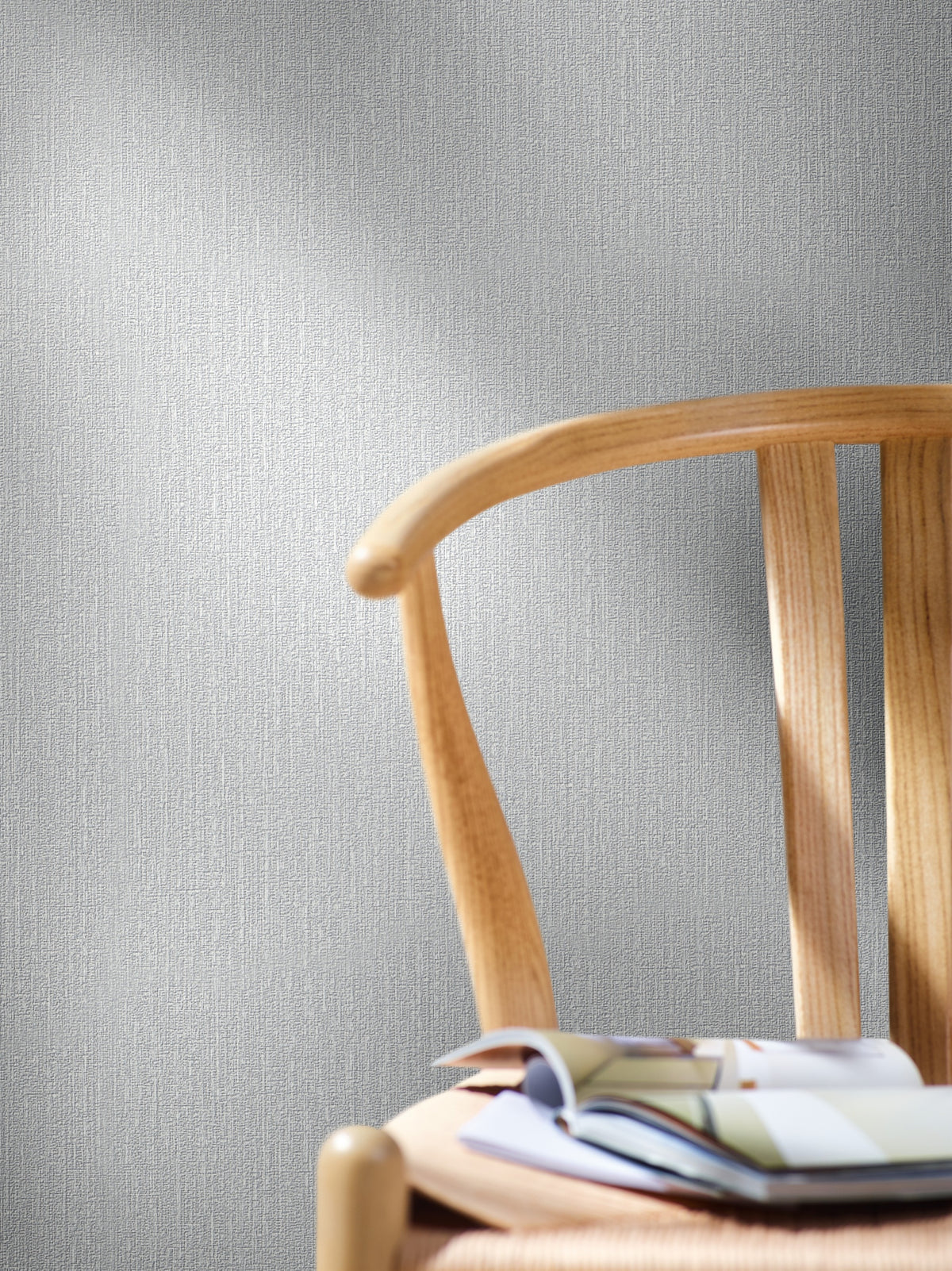 Hookedonwalls Terra Cotta Plain 2 42125 behang sfeerbeeld