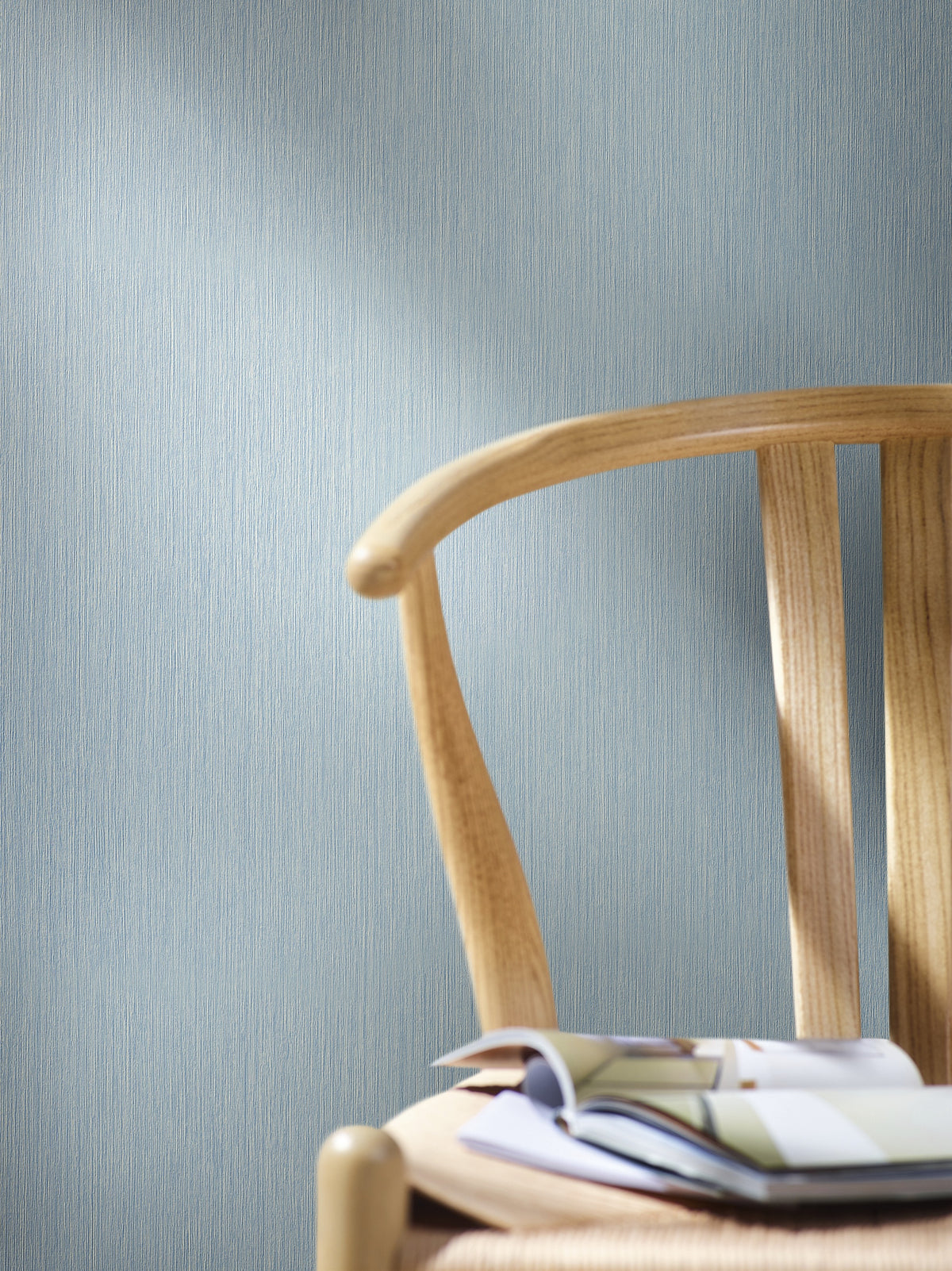 Hookedonwalls Terra Cotta Plain 3 42131 behang sfeerbeeld