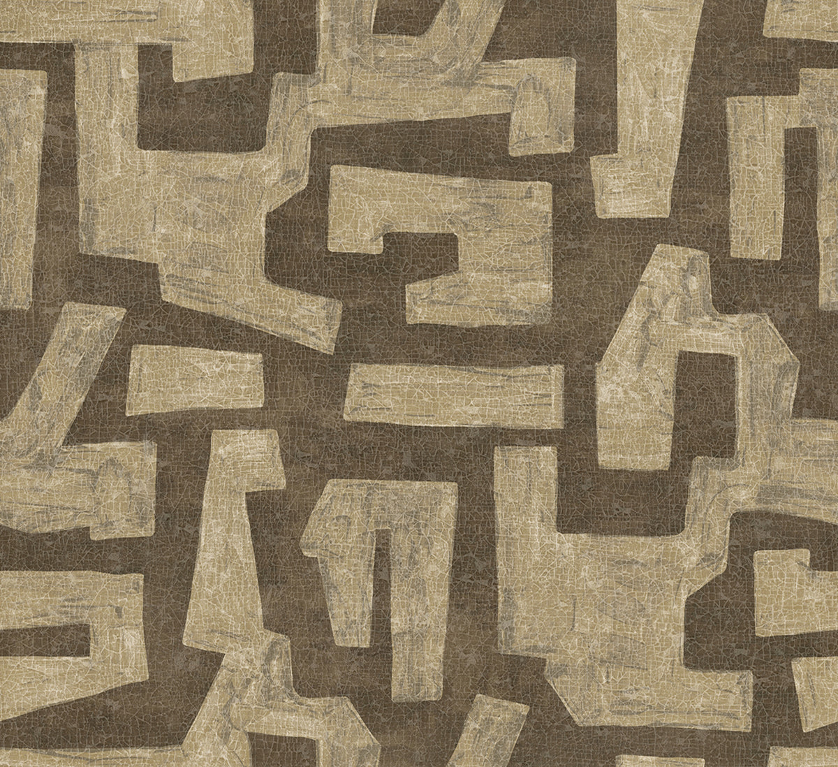 Hookedonwalls Livingstone Maze 53740 behang