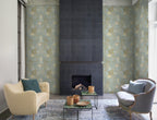 Hookedonwalls JV 602 Jaipur Jardin Tropical 6801 behang sfeerbeeld