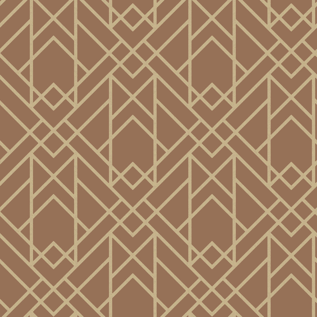Hookedonwalls Soft Symmetry Art Deco 68650 behang