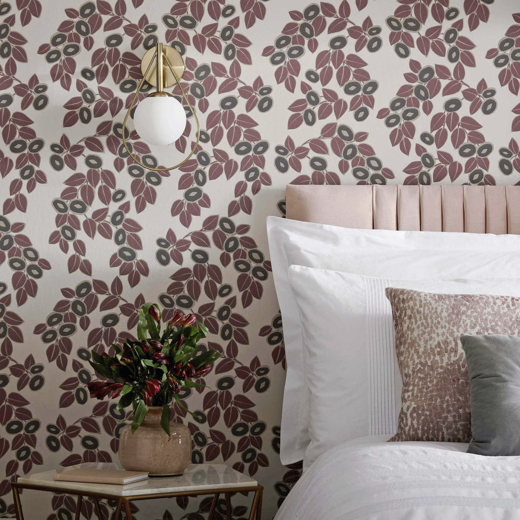 Hookedonwalls Soft Symmetry Bloom 68680 behang sfeerbeeld