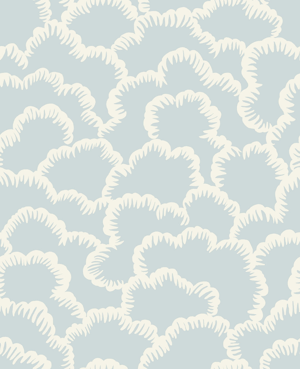 Hookedonwalls Soft Symmetry Cloud 68691 behang