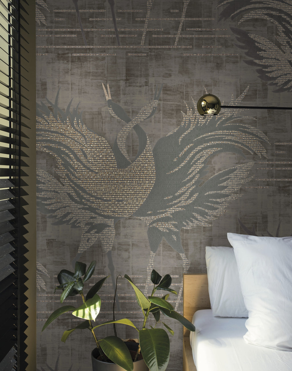 Hookedonwalls JV 904 Stardust Tsuruimidai 7501 behang sfeerbeeld
