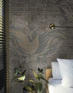 Hookedonwalls JV 904 Stardust Tsuruimidai 7501 behang sfeerbeeld