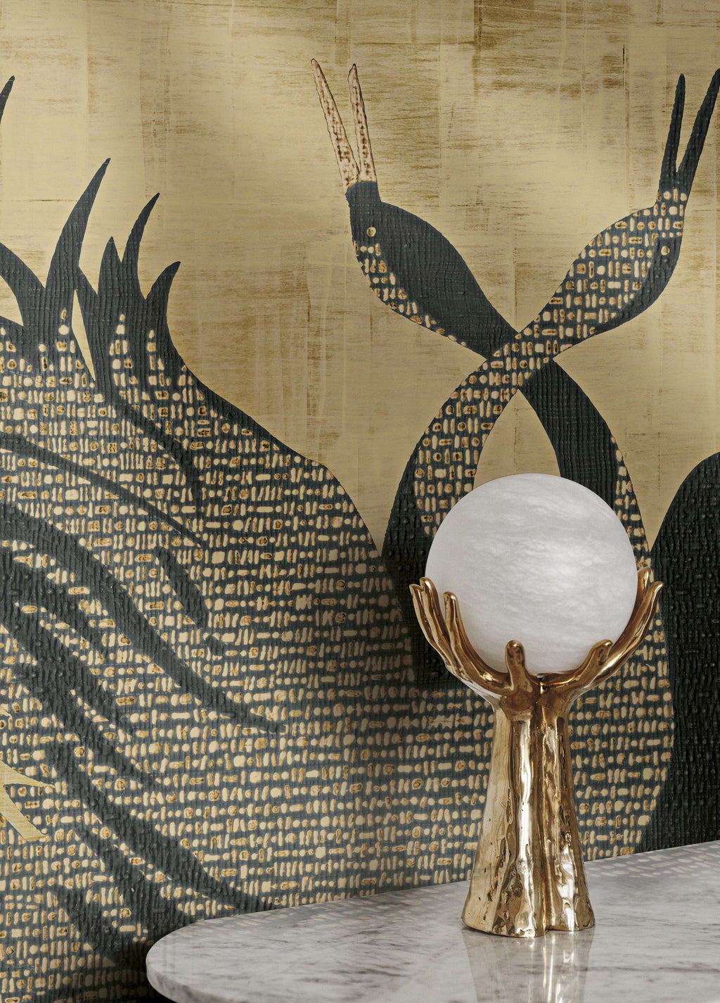 Hookedonwalls JV 904 Stardust Tsuruimidai 7503 behang sfeerbeeld
