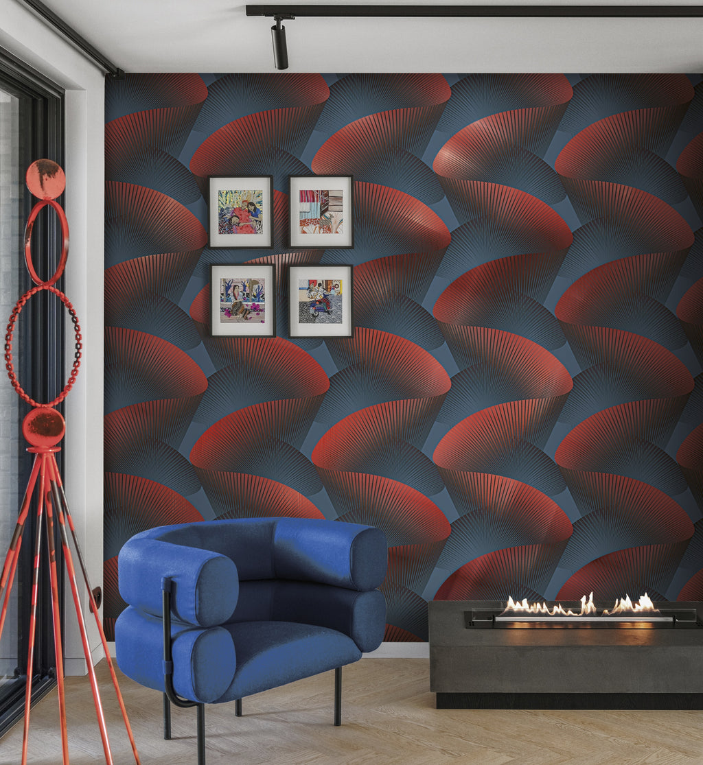 Hookedonwalls JV 904 Stardust Sensu Gata 7513 behang sfeerbeeld
