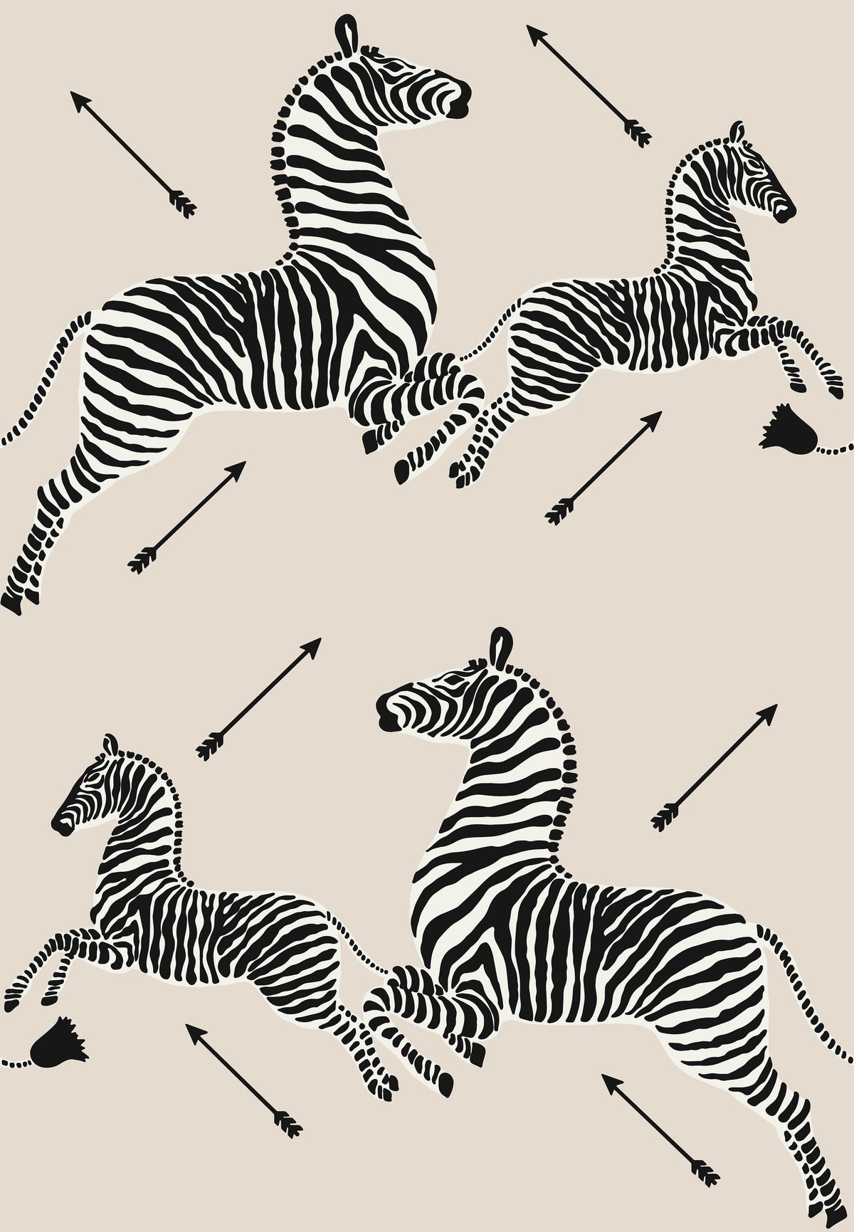 Hookedonwalls Scalamandre Zebras JV26003 behang