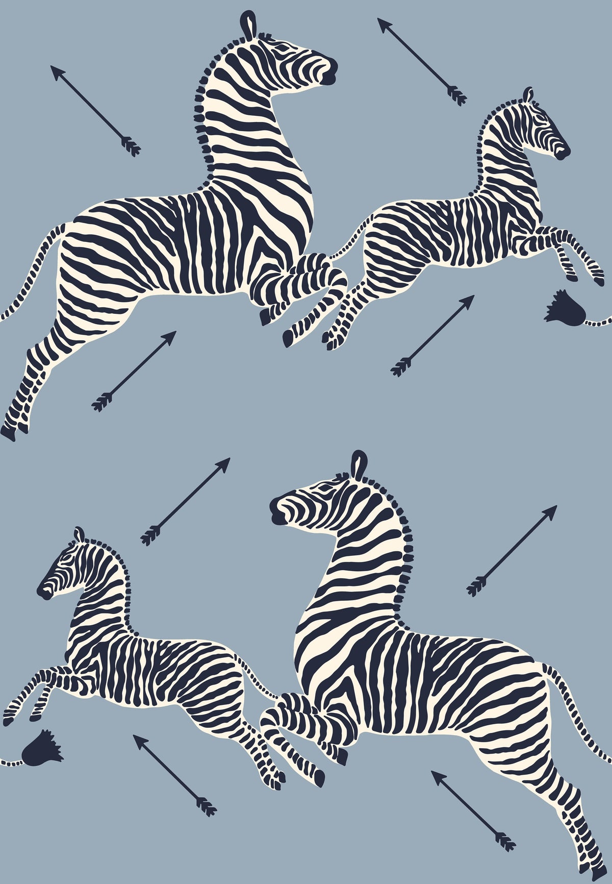 Hookedonwalls Scalamandre Zebras JV26004 behang
