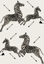 Hookedonwalls Scalamandre Zebras JV26006 behang