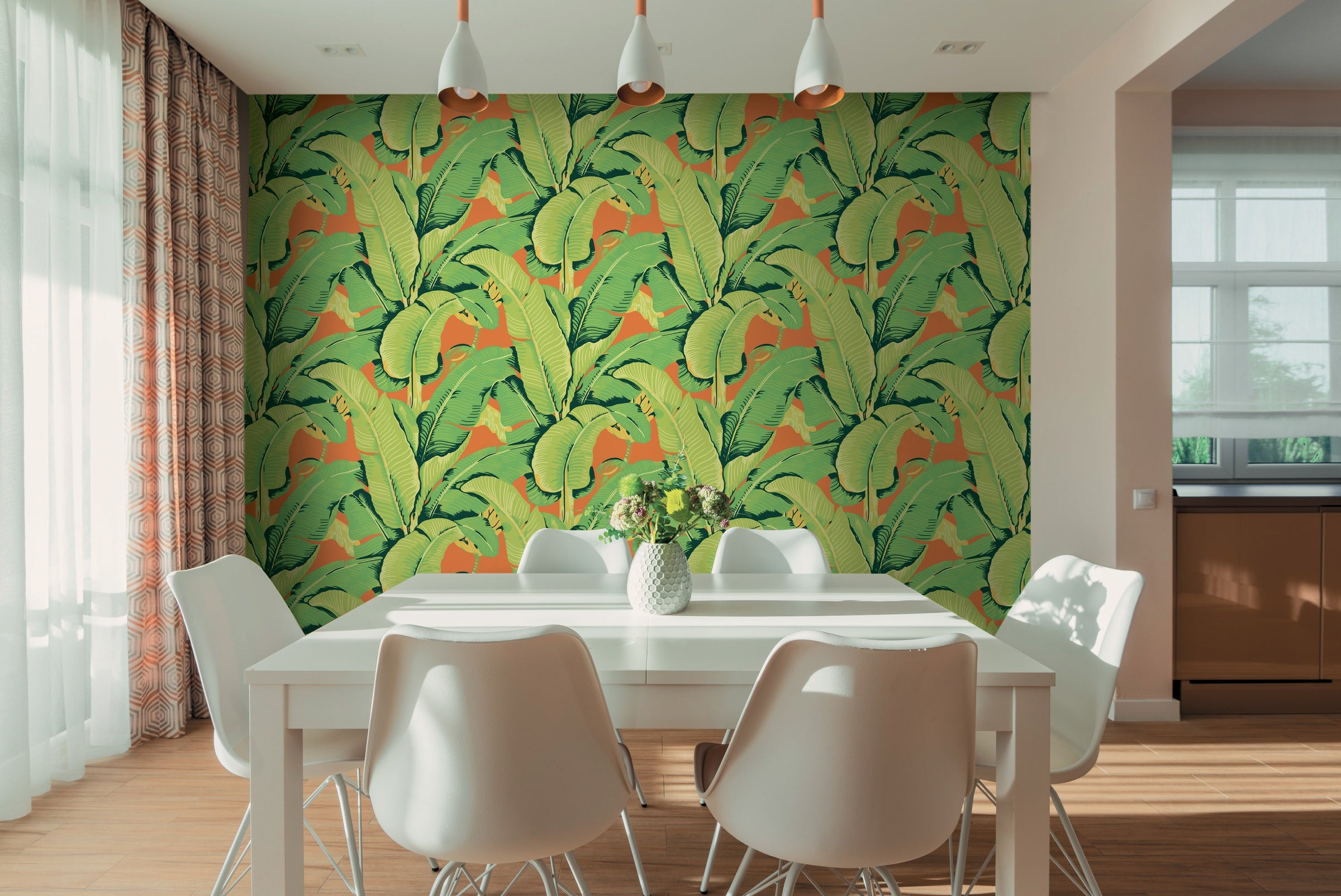 Hookedonwalls Scalamandre Hinson Palm JV26012 behang sfeerbeeld