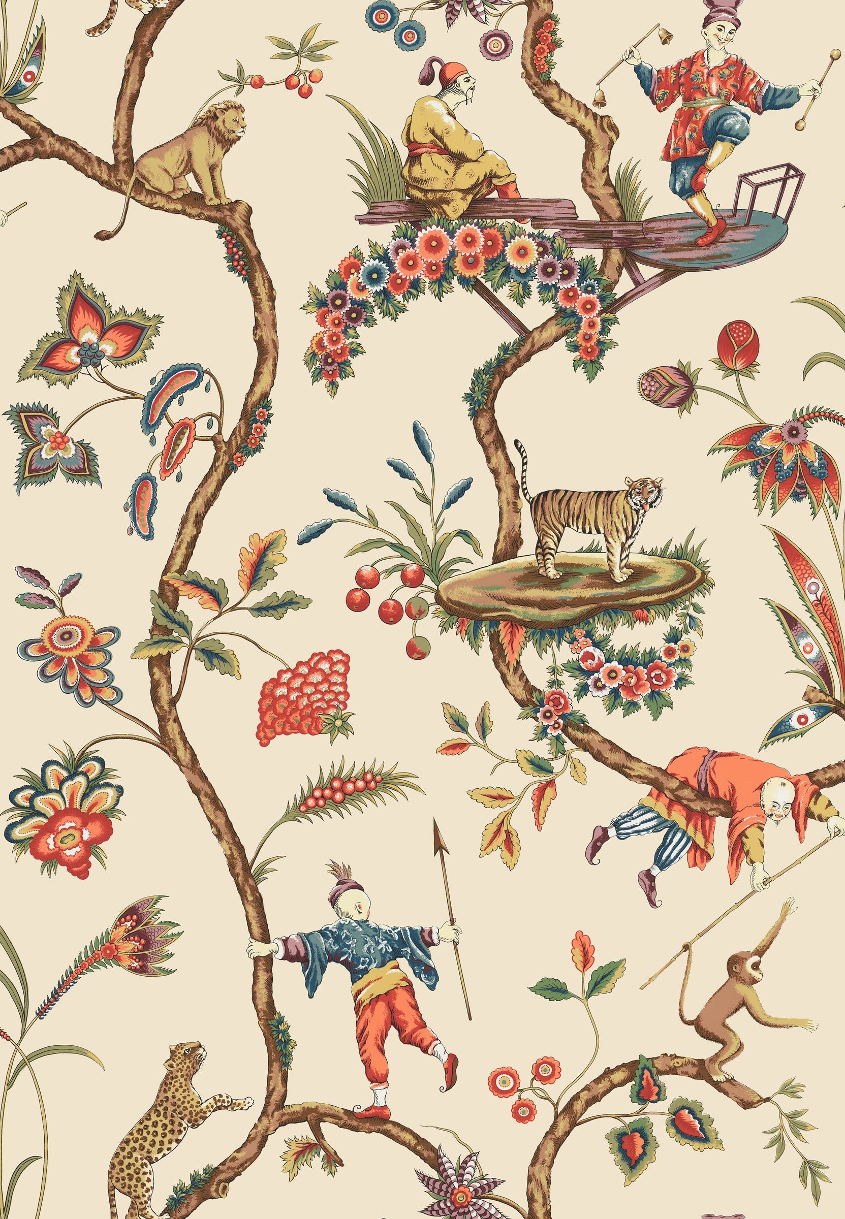 Hookedonwalls Scalamandre Chinoise Exotique JV26026 behang