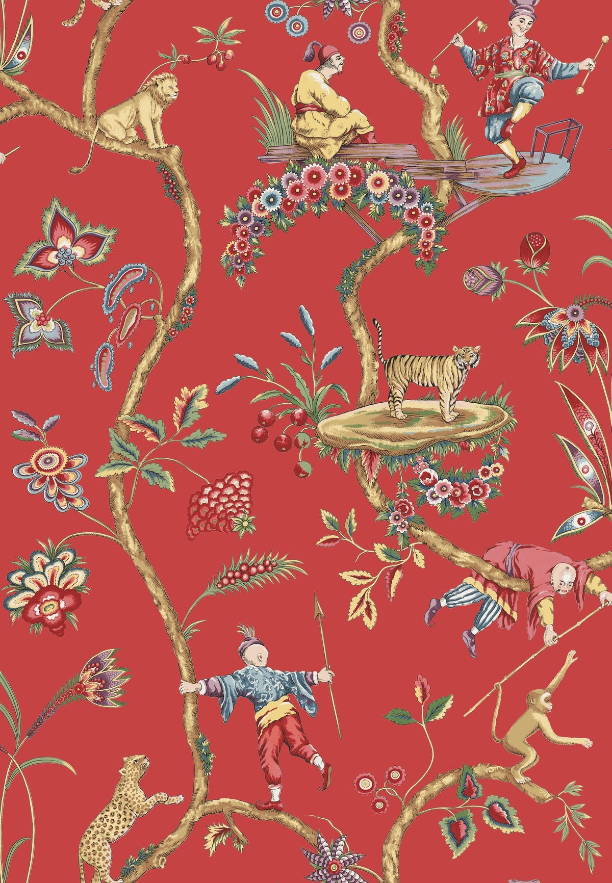 Hookedonwalls Scalamandre Chinoise Exotique JV26027 behang