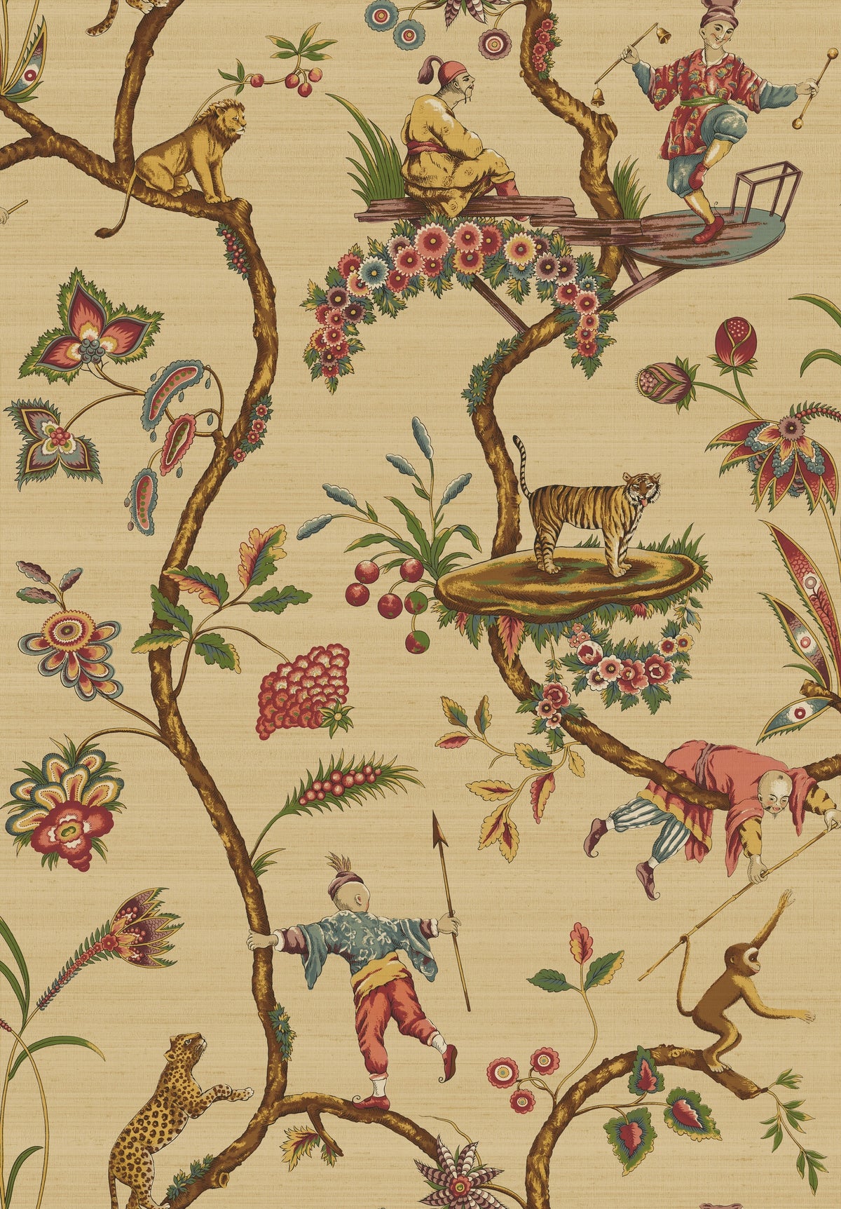 Hookedonwalls Scalamandre Chinoise Exotique JV26028 behang