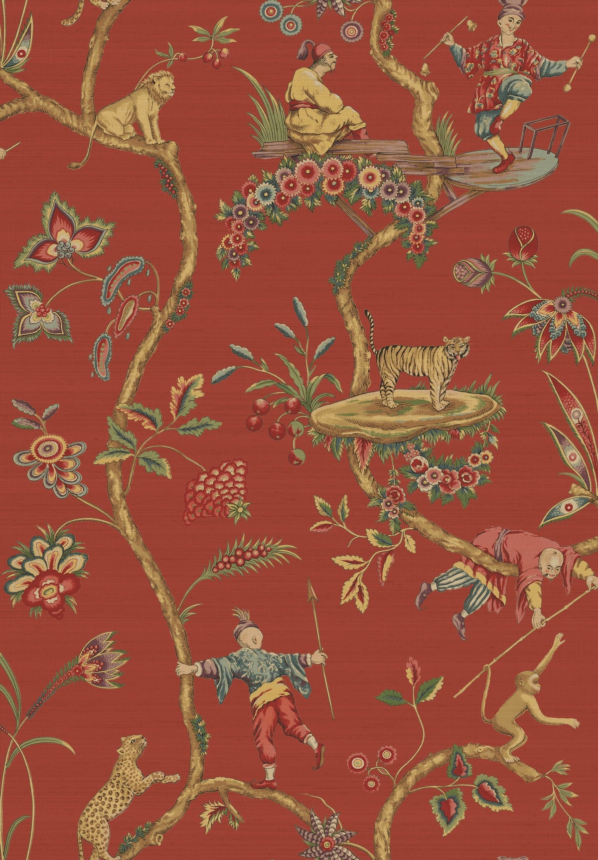 Hookedonwalls Scalamandre Chinoise Exotique JV26030 behang