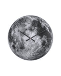 Karlsson wandklok Moon, spiegelglas, geruisloos, vooraanzicht