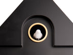 Karlsson koekoeksklok Modern Cuckoo, zwart abs, detail