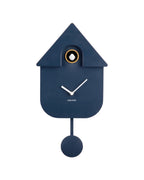 Karlsson koekoeksklok Modern Cuckoo, donkerblauw abs, vooraanzicht