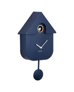 Karlsson koekoeksklok Modern Cuckoo, donkerblauw abs, schuin aanzicht