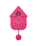 Karlsson koekoeksklok Modern Cuckoo, fel roze abs, vooraanzicht