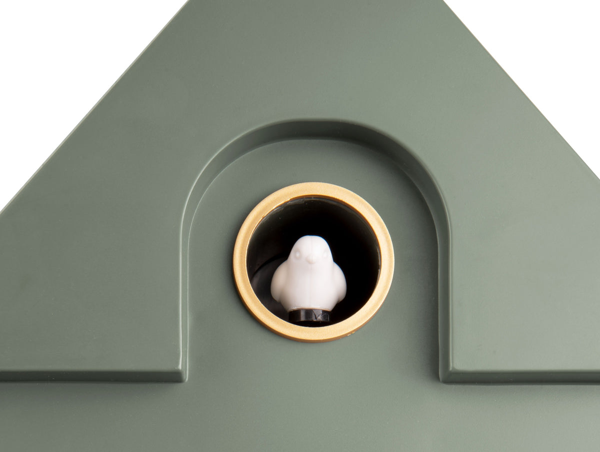 Karlsson koekoeksklok Modern Cuckoo, jungle groen abs, detail