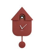 Karlsson koekoeksklok Modern Cuckoo, okerrood abs, vooraanzicht