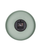 Karlsson wandklok Charm Small, groen, achterkant met batterijvak en ophangoog