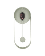 Karlsson wandklok Pendulum Charm, staal jungle groen, achterkant