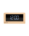 Karlsson tafelklok Boxed Led, licht hout fineer, vooraanzicht