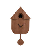 Karlsson koekoeksklok Modern Cuckoo, donker hout print, vooraanzicht