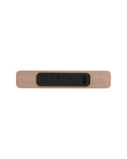 Karlsson wekker Retro Flat LED, wit, achterkant met knoppen en batterijvak