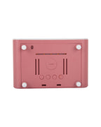 Karlsson wekker Chunky LED, roze, draadloze oplader, achterkant