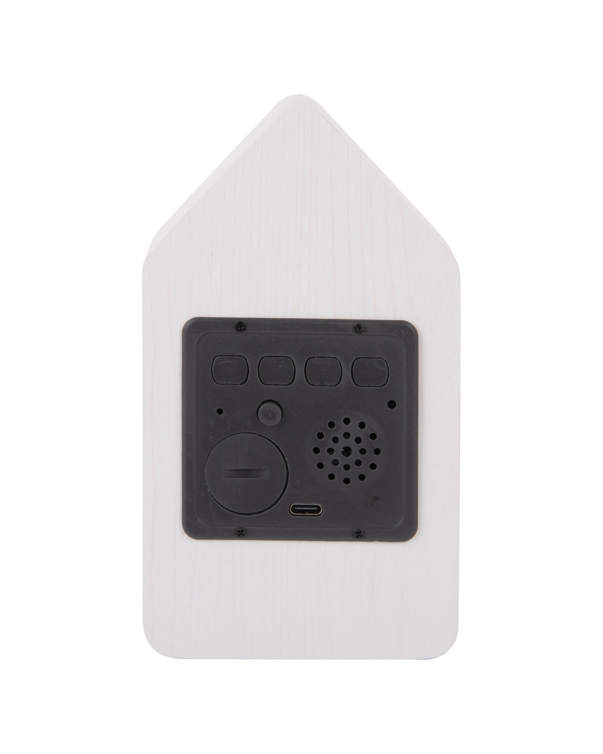 Karlsson wekker Cuckoo LED, wit, achterkant