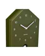 Karlsson koekoeksklok Fino Cuckoo, luxe groen, detail