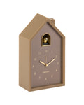 Karlsson wekker Modern Cuckoo Oro, bruin, schuin aanzicht