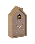 Karlsson wekker Modern Cuckoo Oro, bruin, schuin aanzicht