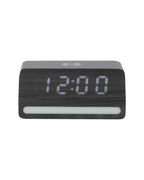 Karlsson wekker Retro LED, zwart, vooraanzicht