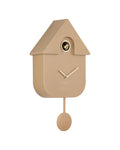 Karlsson koekoeksklok Modern Cuckoo Oro, mokka bruin, schuin aanzicht