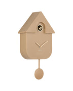 Karlsson koekoeksklok Modern Cuckoo Oro, mokka bruin, schuin aanzicht