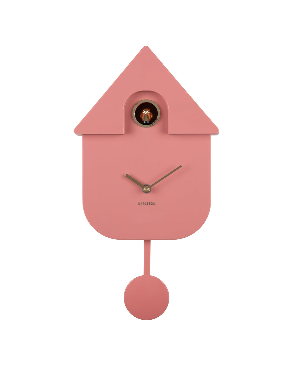 Karlsson koekoeksklok Modern Cuckoo Oro, roze, vooraanzicht