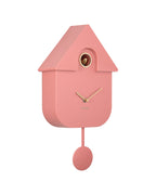 Karlsson koekoeksklok Modern Cuckoo Oro, roze, schuin aanzicht