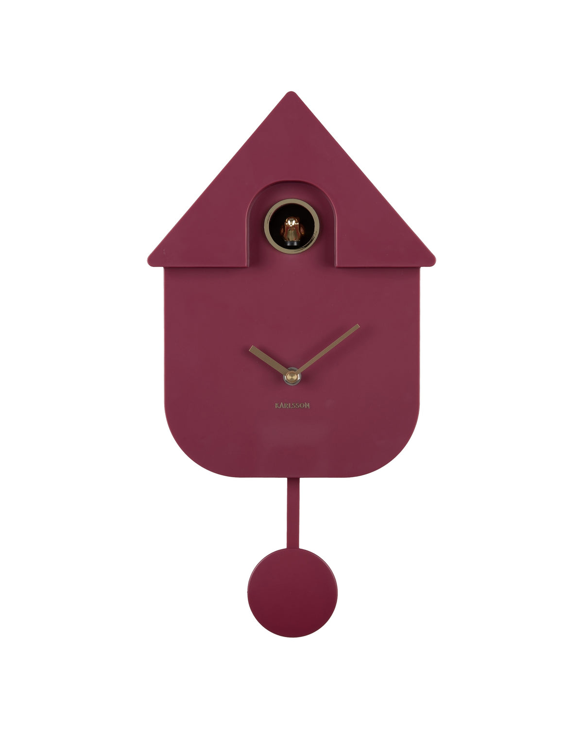 Karlsson koekoeksklok Modern Cuckoo Oro, paars, vooraanzicht