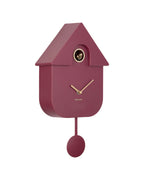 Karlsson koekoeksklok Modern Cuckoo Oro, paars, schuin aanzicht