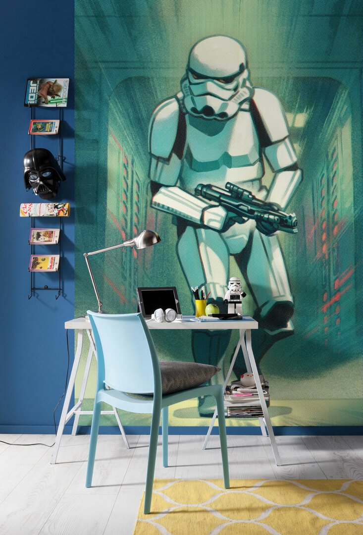 Komar Into Adventure Star Wars Mandalorian Stormtrooper Print IADX4-024 sfeerbeeld