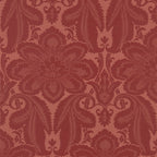 Little Greene Albemarle 1760 Flame behang sfeerbeeld