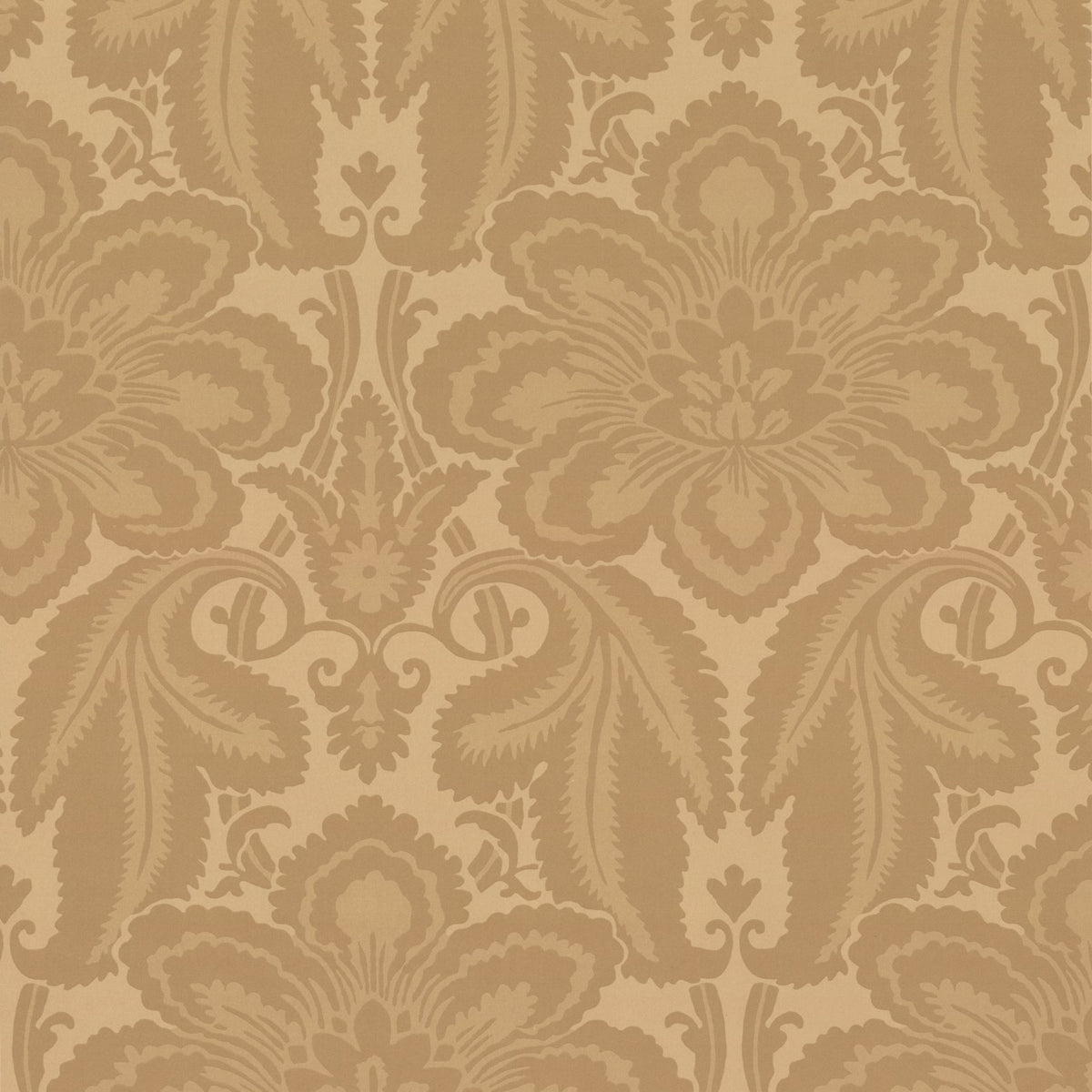 Little Greene Albemarle 1760 Gold behang sfeerbeeld