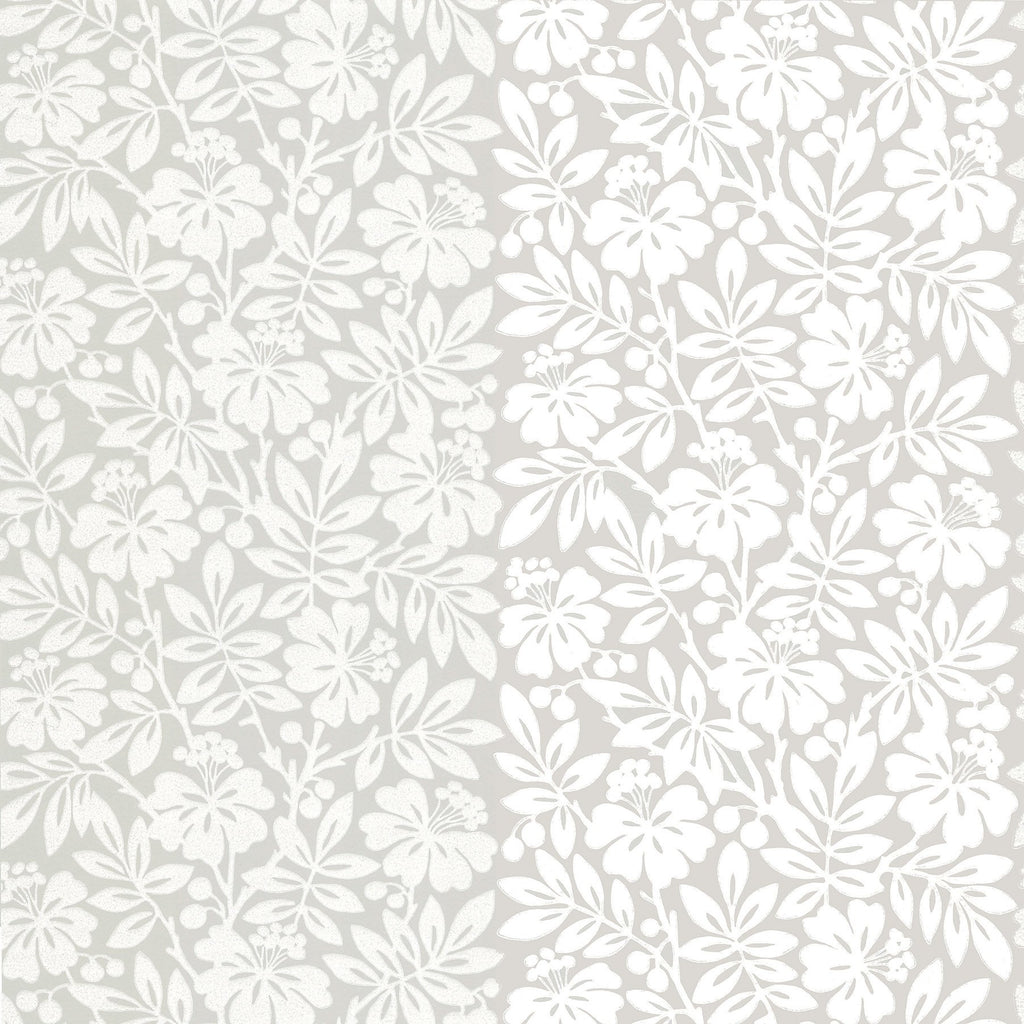 Little Greene Carlisle Street Gentle Grey behang sfeerbeeld