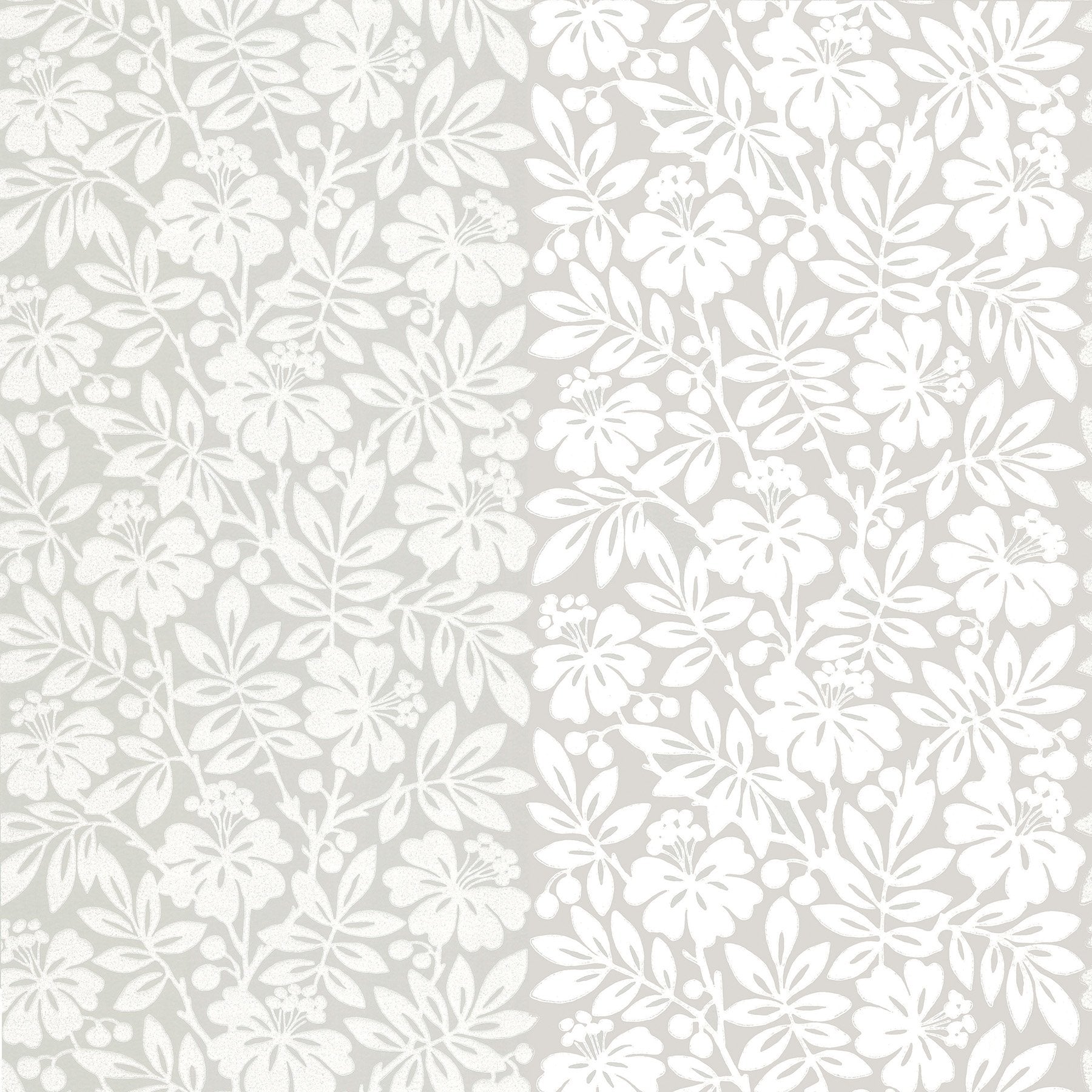 Little Greene Carlisle Street Gentle Grey behang sfeerbeeld