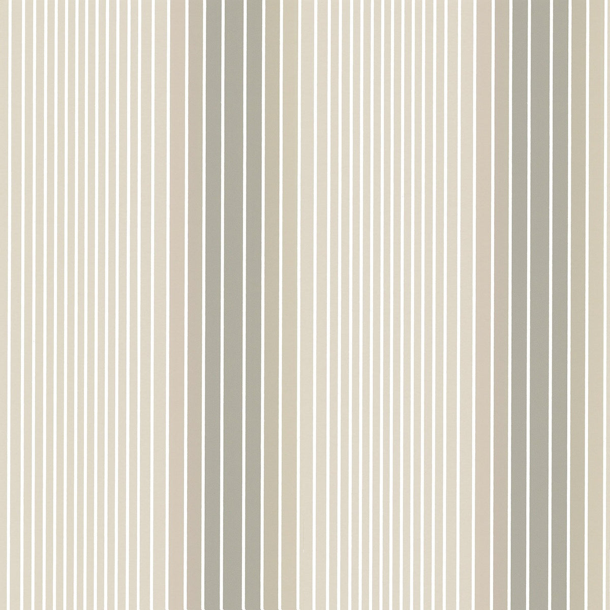 Little Greene Ombré Stripe 1956 Soapstone/Doric behang sfeerbeeld